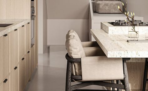 Modern interior, reflected in the furnishings and art (Demo)